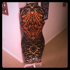 Venus Animal Print Sheath Dress